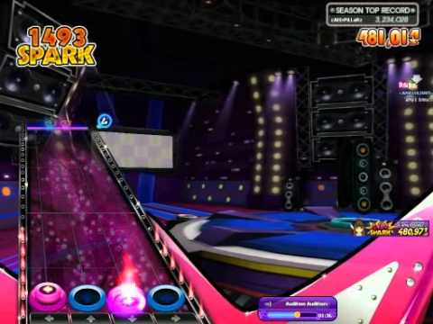 [Guitar mode] Audition - Audition (lv.3 Hard) 168 bpm Old Flameout