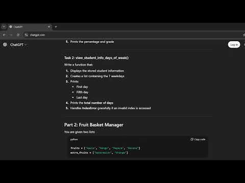 p21 Student & Fruit Management System