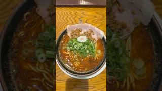 【かつお商店】磐田担々麺大辛大盛り無料を啜る🍜 #ラーメン#ramen#Japanesefood#静岡グルメ