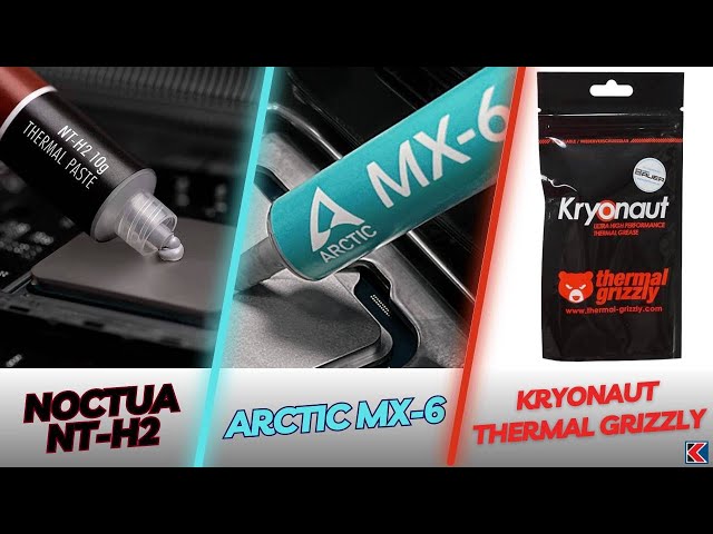 Vídeo relacionado con Noctua NT-H2 3.5g, Pasta Térmica para Ordenadores incl. 3 Toallitas (3.5 g)