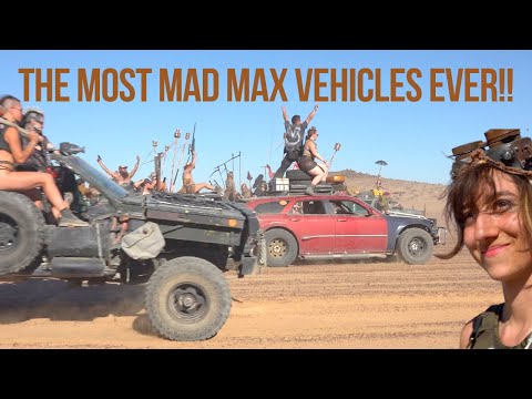 Wasteland Weekend has  the most Mad Max Vehicles ever #automobile