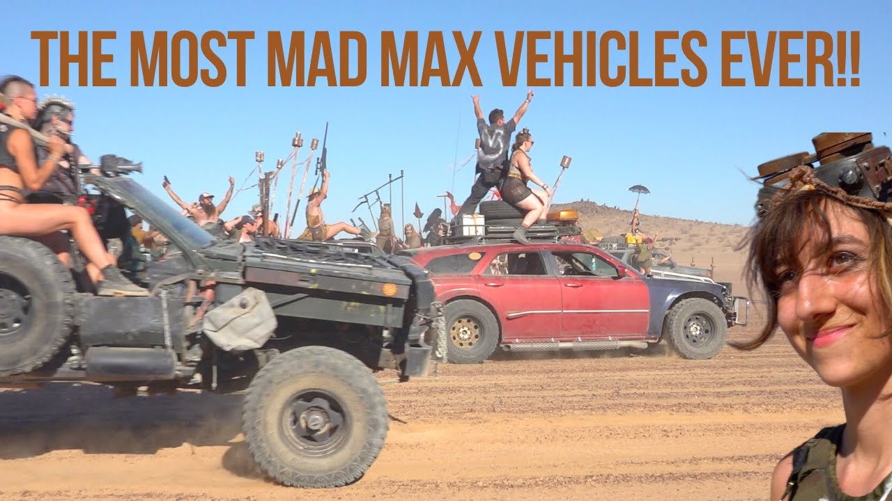 Wasteland Weekend has  the most Mad Max Vehicles ever #automobile