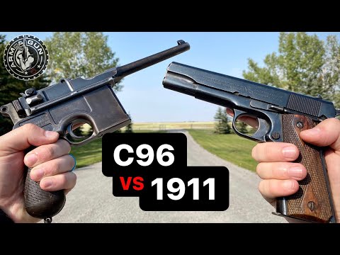 Mauser C96 “Broomhandle” vs “OG” 1911 US Army