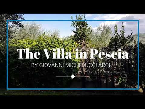 The Villa in Pescia by Arc. Giovanni Michelucci
