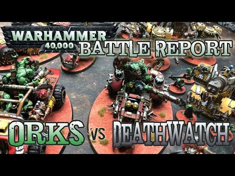 GMG 40k Battle Report - NEW! Kult of Speed  vs. Deathwatch - 2k Matched Play
