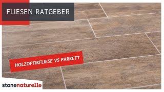 Vergleich: Holzoptikfliesen vs Echtholz-Parkettboden