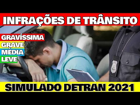 How to memorize traffic violations - Very serious, serious, medium and minor fines | DETRAN Mock ...
