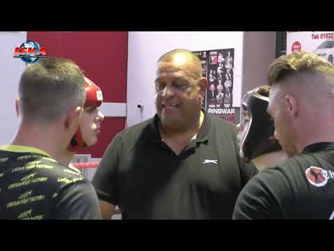 Ring Wars ISKA AmateurBritish K1 Title Kimmy Fells Lincoln Fight Factory V Jack Boast Combat Academy