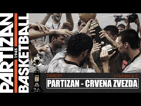 PARTIZAN - Crvena zveda 73-61 | 16.TITULA PRVAKA , 2008/2009 |