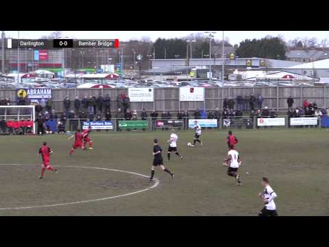 Darlington 2-1 Bamber Bridge - Evo-Stik First Division North - 2014/15
