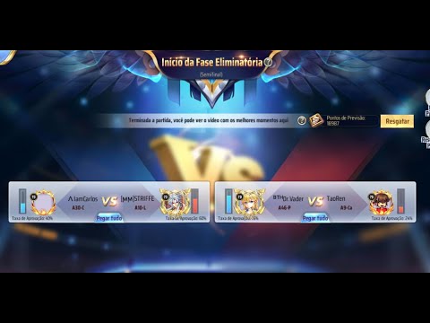 🔴 SEMI FINAL  DO JAMIEL! o SHOWMAN VS STRIFE -  SAINT SEIYA AWAKENING