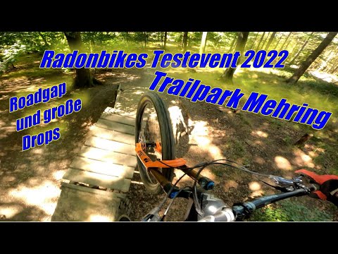 @radonbikes Testevent 2022 im Trailpark Mehring | Swoop 10.0 9.0 Deft fast alle Lines #forbidden