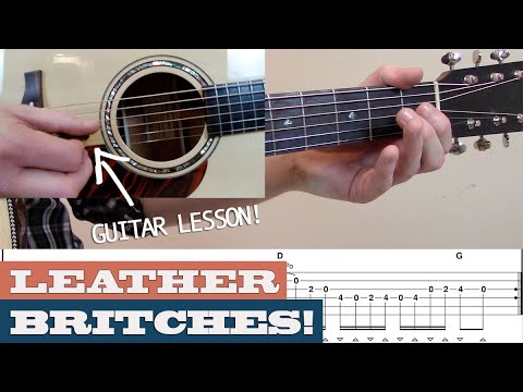 “Leather Britches” | Norman Blake Style – Intermediate BLUEGRASS Guitar Lesson
