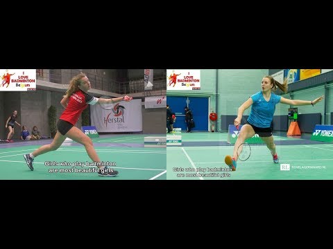 Exciting final girls singles U19 Joke De Langhe vs Clara Lassaux