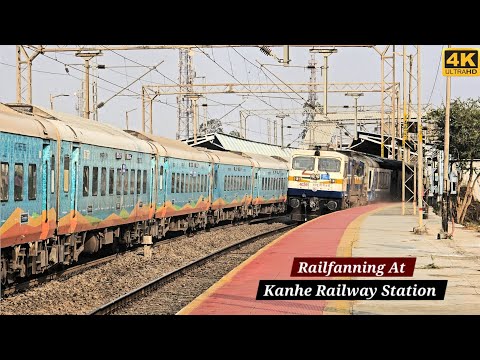 [PART-32] Railfanning At Kanhe I Humsafar +Deccan+Koyna+Udyan+Konark I High Speed Action in CR Zone.