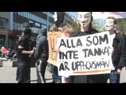 ACTA Demonstration i Kristianstad - 5 maj