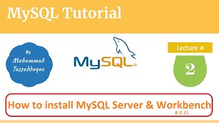 How to install MySQL Server | How to Install MySQL Workbench | Latest version of Workbench in 2021