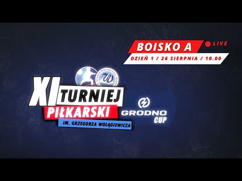 (NA ŻYWO - dzień 1) XI Turniej Piłkarski im. Grzegorza Wołągiewicza BOISKO A
