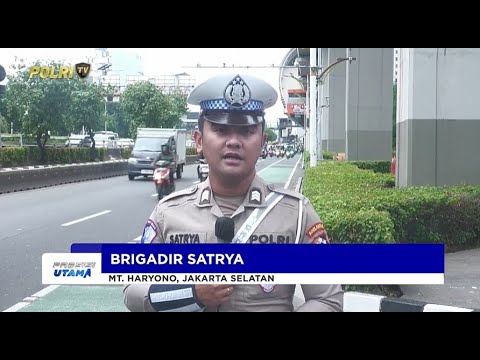 NTMC - PANTAUAN ARUS LALU LINTAS DI MT. HARYONO, JAKARTA SELATAN