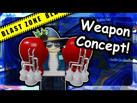 【 OLD VIDEO 】Blast Zone WEAPON CONCEPT! - Rocket Gloves【 ROBLOX Blast Zone 】