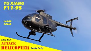 Ready To Fly - F11-9S MD500 Little Bird Attack Heli