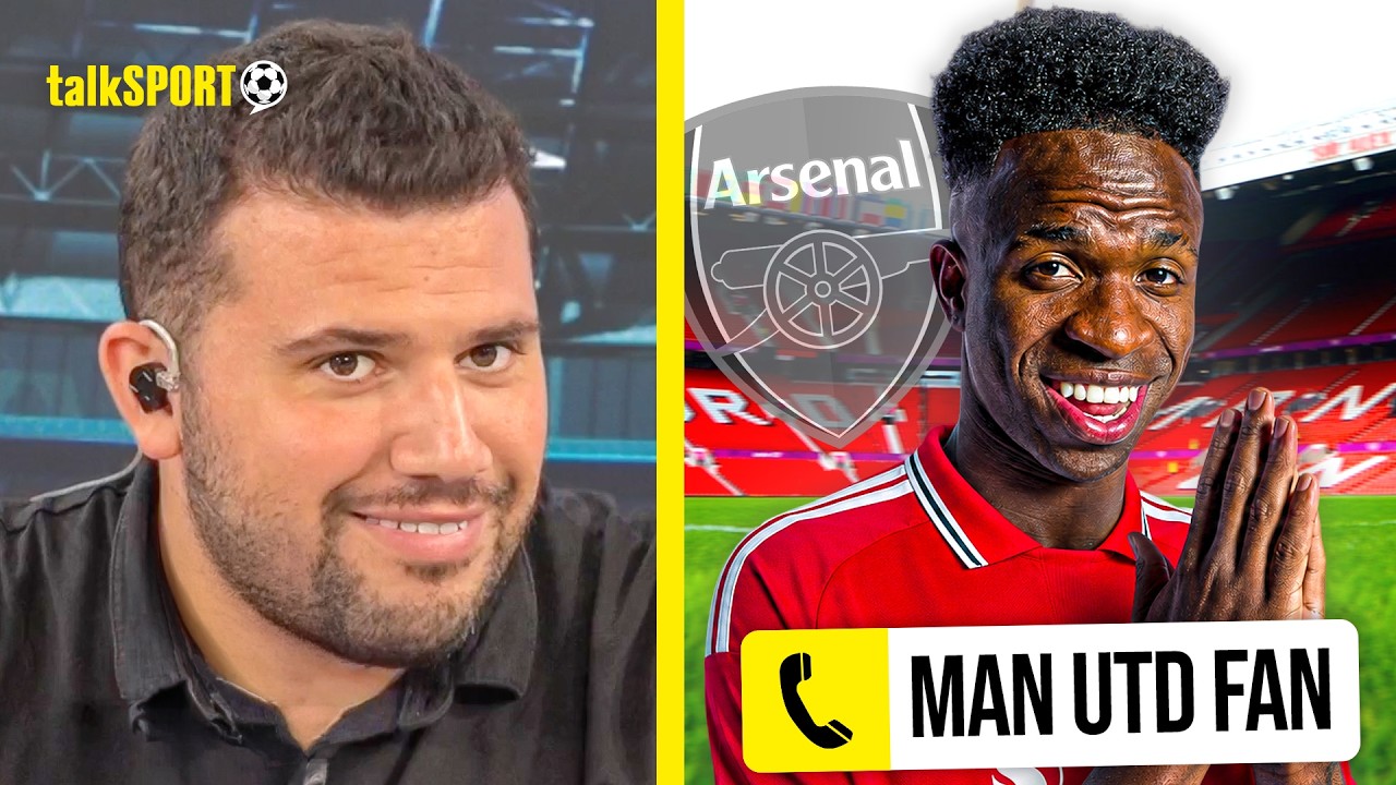 "HE'S A PROBLEM!" Man Utd Fan SLAMS Vini Jr amid Arsenal Transfer Links!
