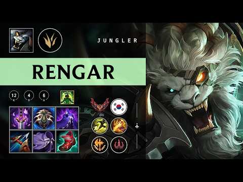 Rengar Jungle vs Kayn - KR Grandmaster Patch 26.03