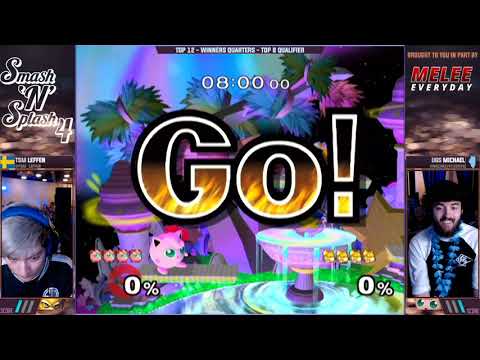 Smash'N'Splash 4 TOP 8 WINNERS QUALIFIER - TSM | Leffen (Fox) vs UGS | Michael (Jigglypuff)