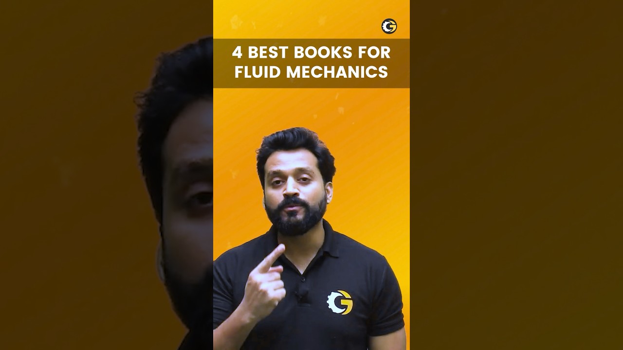 4 Best Books for Fluid Mechanics #gate #shorts #fluidmechanics