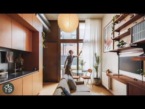 Small Melbourne Terrace House Designed for Affordable and Sustainable Living, 28sqm/301sqft