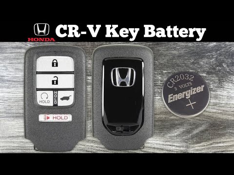 2017 - 2022 Honda CR-V Key Fob Battery Replacement - How To Change Replace CRV Remote Batteries
