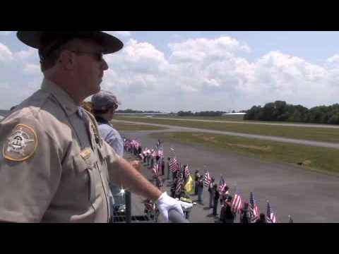 Body of Lance Cpl. Seth Sharp arrives at Tom B. David Airport
