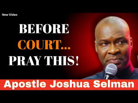 Before You Go to Court, Pray This One Psalm | Apostle Joshua Selman