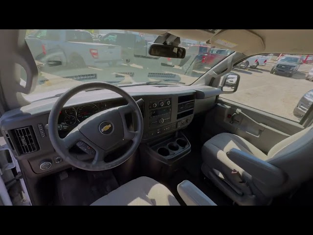 2019 CHEVROLET EXPRESS 3500 PASSENGER PASSENGER V8, FLEX FUEL, 6.0 LITER LT EXTENDED VAN 3D