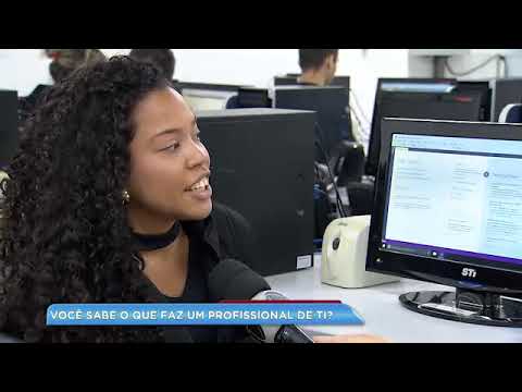 VOCÊ SABE O QUE FAZ UM PROFISSIONAL DE T.I.? BALANÇO GERAL LITORAL 03/11/2017