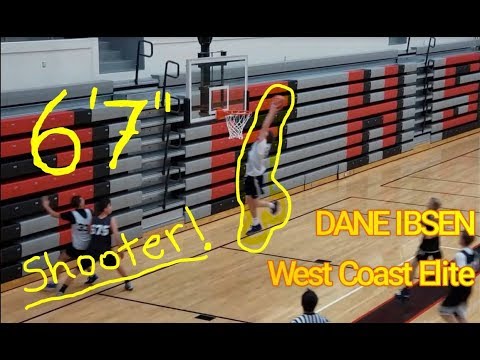 Dane Ibsen 6'7" Wing - Ryan Silver West Coast Elite Camp Highlights 2019