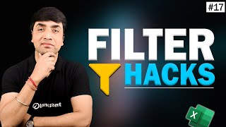 FILTER HACKS Surprising TRICKS in Excel | Auto Filter & Advanced Filter Hacks Tips and Tricks