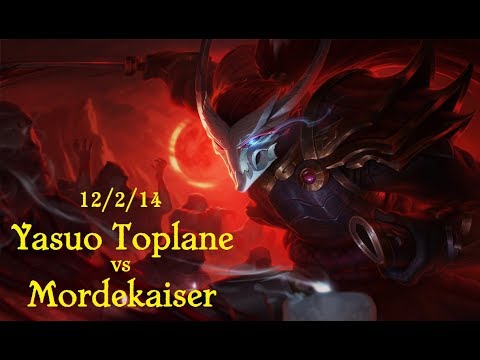 Yasuo vs Mordekaiser Top