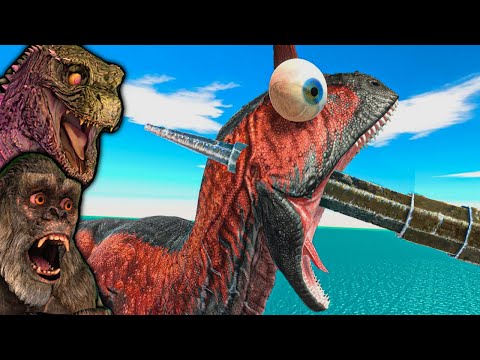 Dinosaurs ESCAPE Spike Attack in ARBS