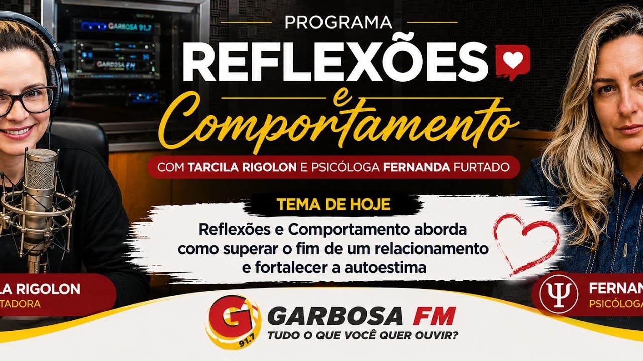 Reflexões e Comportamento aborda como superar o fim de um relacionamento e fortalecer a autoestima