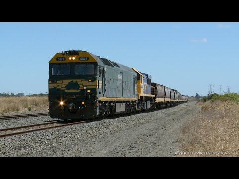 Short Broad Gauge Grain Train (27/1/2021) - PoathTV Australian Railways