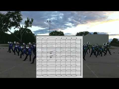 Blue Stars 2024 Brass Feature Transcription