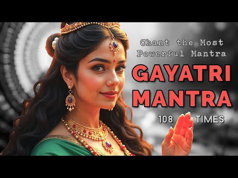 Gayatri Mantra | 108 Times | Most Powerful Sanskrit Chant for Healing, Peace & Spiritual Awakening