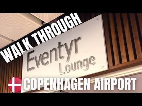 Eventyr Lounge Aeroporto de Copenhague, caminhada