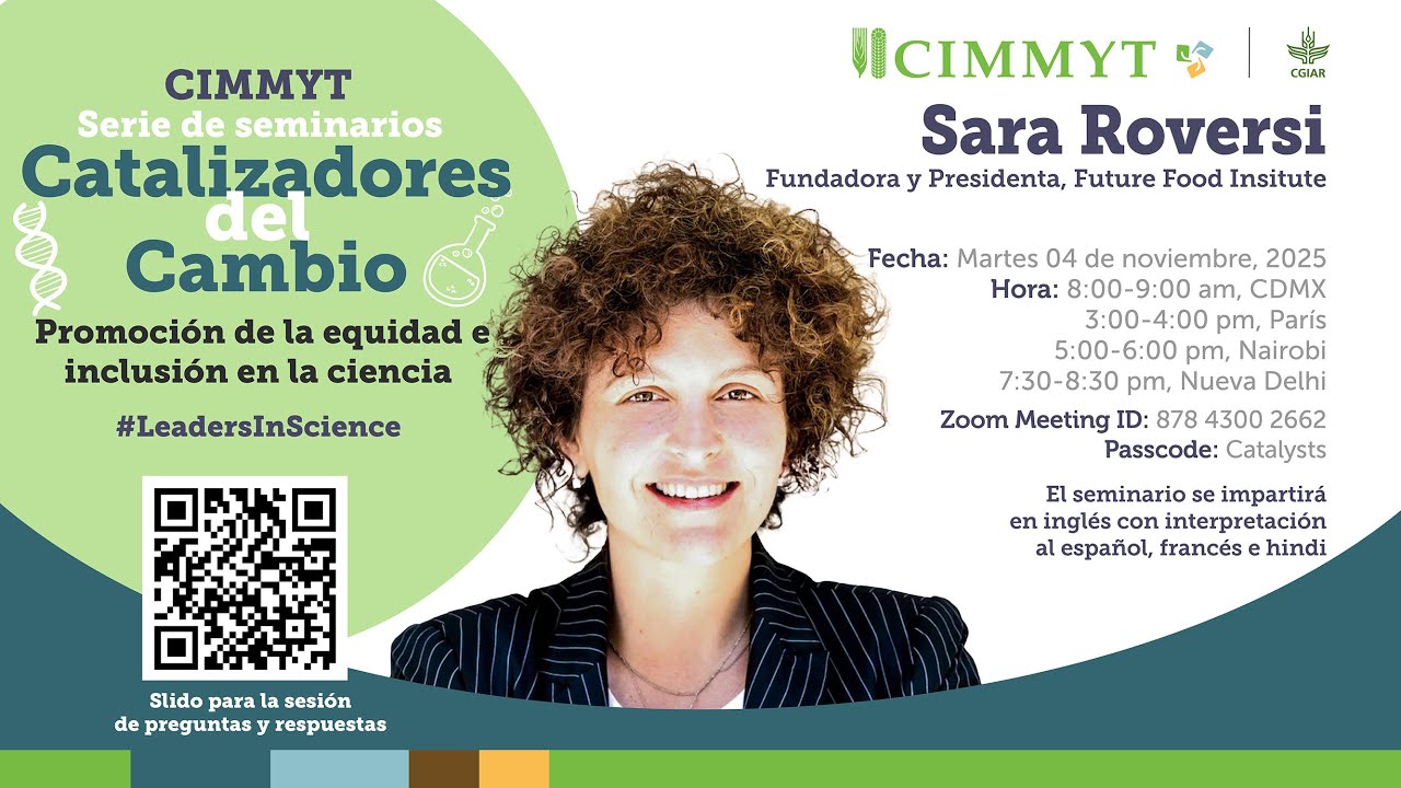 Catalizadores del Cambio:  Promoviendo la Equidad y la Inclusión en la Ciencia Sara Roversi