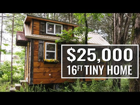 8x16ft Tiny Home Tour - Freedom Line