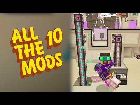 All The Mods 10: HOW TO MAKE ANTI MATTER WITH ENERGY AND LIGHTNING - EP 18 - A Minecraft Modpack