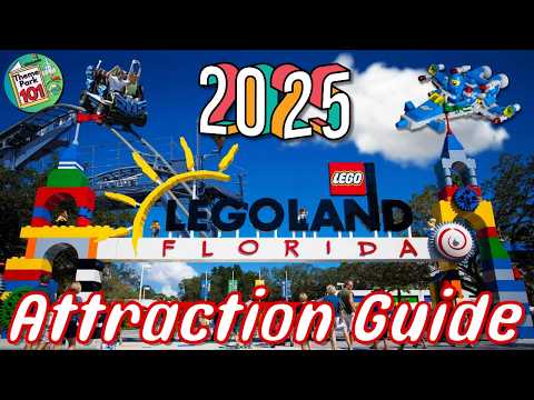 LEGOLAND Florida RIDES & ATTRACTIONS - 2025 - Winter Haven, Nr Orlando & Tampa