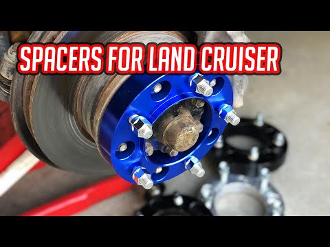 Watch this before getting wheel spacers for your 100 series Land Cruiser Lexus LX470