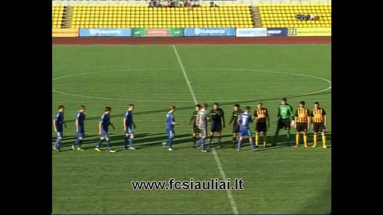 FC "?iauliai" - FK "Ma?eikiai" 1:0